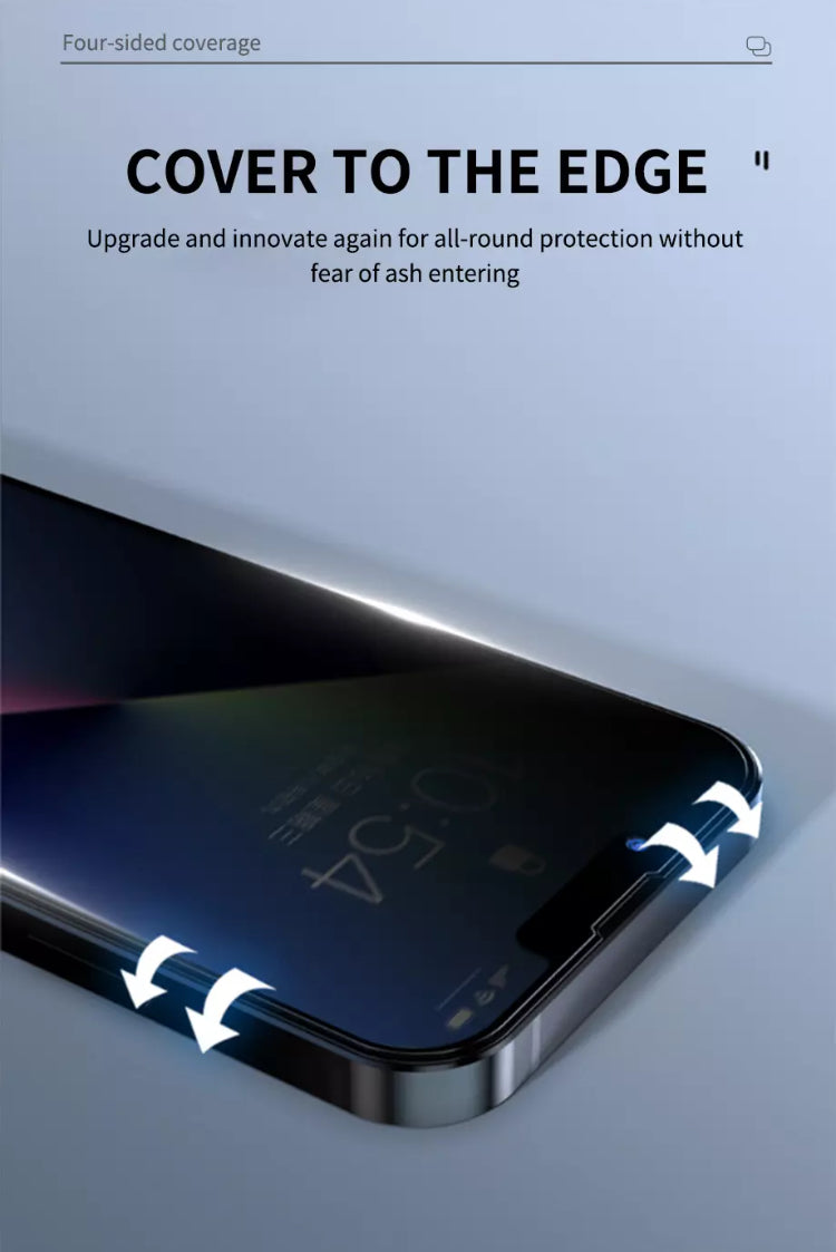 Premium Boundless Full Coverage 30 Degree 9H ShatterProof Privacy Glass Screen Protector 4 Pieces- for Apple iPhone 14 Series - Super Savings Technologies Co.,LTD Premium Boundless Full Coverage 30 Degree 9H ShatterProof Privacy Glass Screen Protector 4 Pieces- for Apple iPhone 14 Series - Super Savings Technologies Co.,LTD